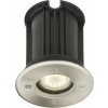 GLOBO 31100 STYLE II vonkajšie zápustné svietidlo do zeme D110mm 1xGU10 IP67 nerez, priehľadná