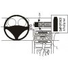 Brodit ProClip montážna konzola na palubnú dosku pre BMW 1-series E81, E82, E87, E88 05-11, 853523