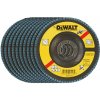 DeWALT DT3258 - Brúsny lamelový kotúč na kov 115×22,2mm, 120G - vypuklý, šikmý, typ 29