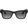 Meta RAY-BAN Meta Wayfarer (Large) Smart Glasses - Matte Black, Polarized Gradient Graphite (RW4006 601ST3 53)