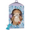 Doudou et Compagnie Paris Doudou Darčeková sada medvedík s rybičkou 27 cm