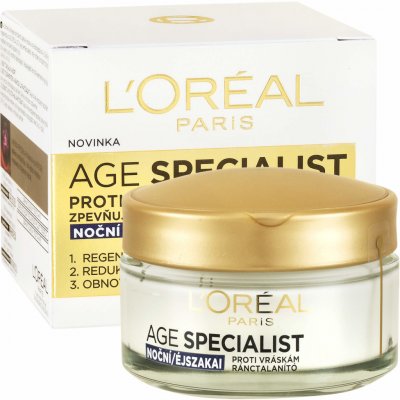 L´Oréal Paris Nočný krém proti vráskam Age Specialist 45+ 50 ml