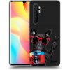 Picasee silikónový čierny obal pre Xiaomi Mi Note 10 Lite - Francúzsky Buldoček