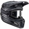 Leatt moto prilba 3.5 Stealth + okuliare L