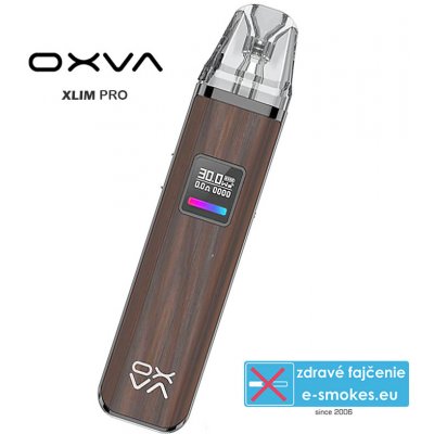 OXVA Xlim Pro Pod Kit 1000 mAh Brown Wood 1 ks