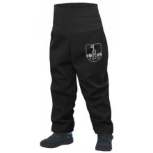 Unuo Softshellové nohavice s fleecom SLIM čierna