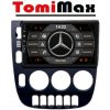 TomiMax Mercedes ML W163 Android 13 autorádio s WIFI, GPS, USB, BT HW výbava: 8 Core 8GB+256GB HIGH