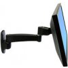 Ergotron 200 Series Wall Mount Arm - Nástěnná montáž pro Displej LCD - ocel - černá - velikost obra 45-233-200