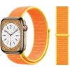 Nylonový remienok pre Apple Watch (38 /40 /41 /42 mm) Farva: Oranžovo žltá