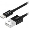 AlzaPower APW-CBMFI18911B Core USB-A to Lightning MFi (C189), 1m, černý