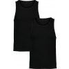Pánske tielko Under Armour PERFORMANCE COTTON TANK (2-PACK) čierne 6007622-001 - L