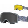Giro Zimní brýle MOXIE ŠEdé botanické (ULTRA ČERNÁ + ŽLUTÉ 77% S1 čočky) (NOVINKA 2023/2024)