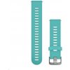 Garmin řemínek Quick Release 20mm, silikonový modrý, stříbrná přezka 010-11251-1Q
