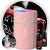 USB LED zvlhčovač do auta ružový - Vôňa do auta | Aromaterapia