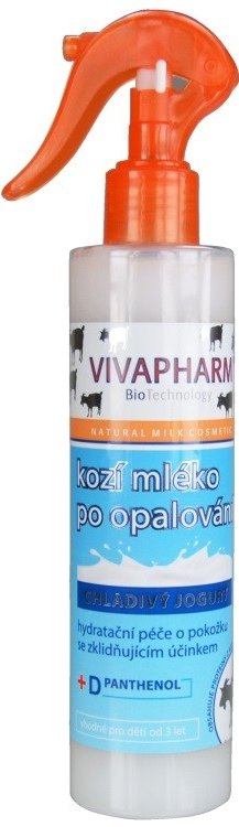 Vivapharm Kozie telové mlieko po opaľovaní s chladivým jogurtom 250 ml od  3,65 € - Heureka.sk