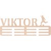 ČistéDrevo Drevený vešiak na medaily - fotbal Zvoľte variant: Muž