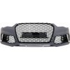 KITT Front Bumper suitable for Audi A6 C7 4G Facelift (2015-2018) RS6 Design With Grille