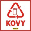 FEREX Nálepka KOVY na interiérový kôš
