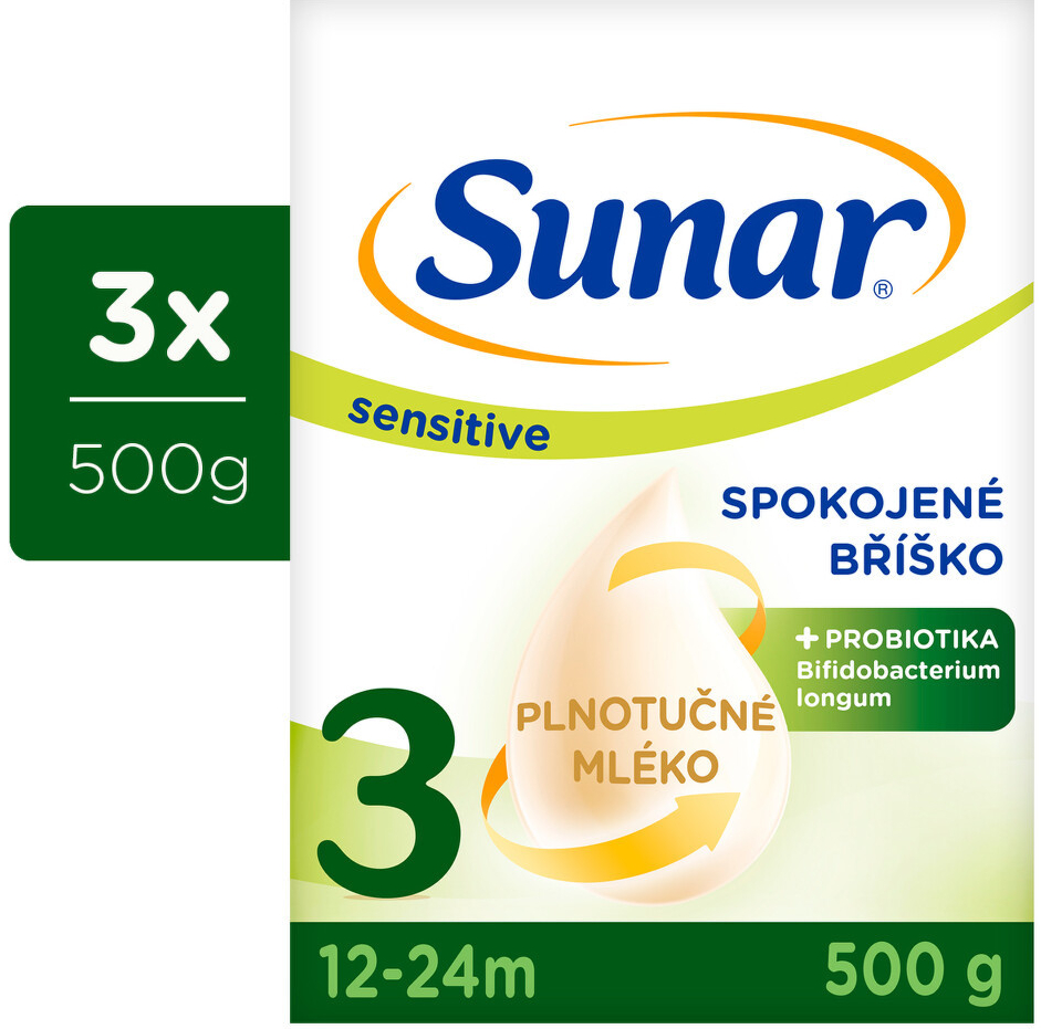 Sunar Sensitive 3 3 x 500 g