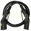 Sibrid EVSE nabíjací kábel pre elektrické vozidlá TYP 1 - TYP 2, 32A, 7.2 kW 1-fáza,black, 5m, prepravná taška zadarmo