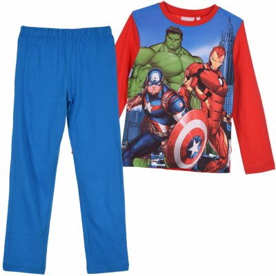 Chlapčenské pyžamo Avengers červená