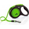 Vodítko Flexi New Neon páska S 5 m zelené (do 15 kg)