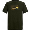 Regatta Fingal Graphic T-Shirt tmavozelené