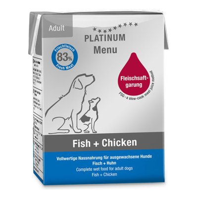 Platinum Menu Fish + Chicken 375g
