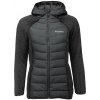 Dámska bunda Columbia, POWDER LITE II SHERPA HYBRID JACKET čierna,strieborná M