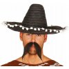 Fiestas Guirca sombrero 45 cm slamený čierny