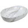 Invena Korfu, umývadlo na dosku 60x42x14,5 cm, imitácia kameňa, INV-CE-34-701-C