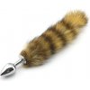 Slave4master Fox Tail Metal Butt Plug