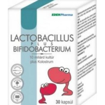 EdenPharma lactobacillus plus bifidobacterium 30 kapsúl