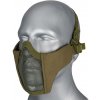 Wosport WST airsoftová ochranná maska ​​STEEL MESH - Zelená