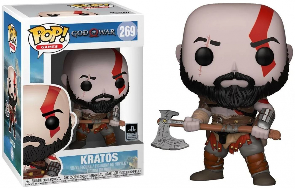 Funko Pop! 269 God of War Kratos Hard Acrylic Protector