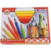 Koh-i-noor TRIOCOLOR JUMBO 3154/24 – trojhranné pastelky – 24 ks