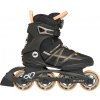 Dámske inline korčule K2, ALEXIS 80 BOA Čierna,Lososová, 39 EU