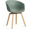 HAY Stolička AAC 22 Lacquered Oak Veneer, fall green