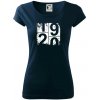 Tachometer 20 - Dámske tričko Pure - 2XL ( Tmavomodrá (takmer čierna) )