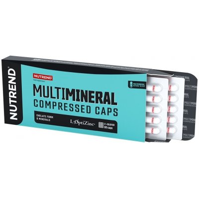 Vitamíny Nutrend Multimineral Compressed Caps 60 kapsúl