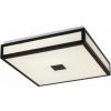 RABALUX 75031 Zoya stropné svietidlo LED 18W/1350lm 4000K IP44 čierna, biela, 300x300mm