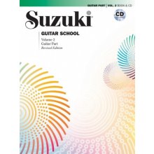 Suzuki Guitar School Volume 2 Revised Edition Guitar Book/Cd