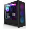 NZXT case H5 Flow RGB / 360 mm RGB core fan / mesh / Black CC-H52FB-R1#obal