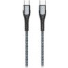 Colorway CW-CBPDCC040-GR Datový USB-C/ USB-C/ 3A/ Fast Charging 65W, 1m, šedý