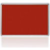 2x3 Filcová tabuľa v hliníkovom ráme 100x150 červená