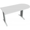 stôl rokovací oblouk 160 cm - FP 1600 1 biela