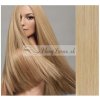 Clip-in pás 60 cm, kanekalon - prírodná blond