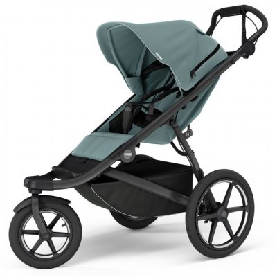 Thule Set 4v1 Urban Glide 3 Mid Blue 2024 + pláštenka + ochranná sieť + madlo