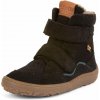 Froddo Detská zimná barefoot obuv TEX WINTER Black G3160233-4 čierna