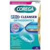 Corega Pro Cleanser Orthodontics Antibakteriálne čistiace tablety na ortodontické pomôcky 30 čistiacich tabliet